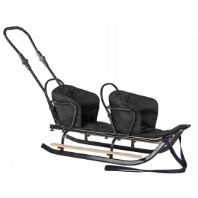    Polnische DUO BLACK SLEDGE SCHWARZE MATRATZE für Kinder Twins STRONG