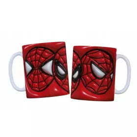  SPIDERMAN-BECHER, 3D-MUSTER P284