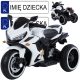 MOTOR Batteriemotorrad für Kinder, 2x LED MP3-Motoren