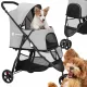  Springos Kinderwagen Grautöne, Größe S/M 51 x 100 x 80 cm
