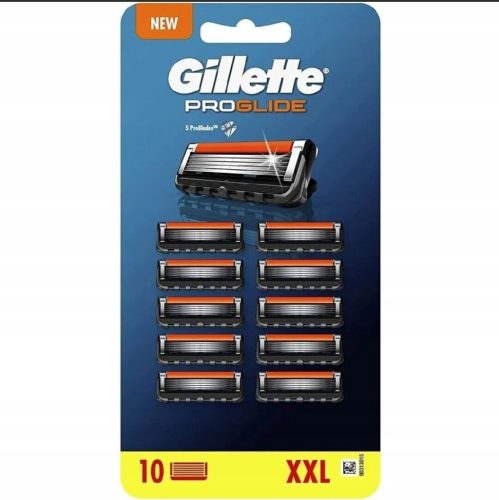  Ersatzkartuschen für Gillette Fusion5 Proglide Power Rasierer, 10 Stück
