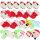  Mini Santa Squeeze Toys Stress Christmas Pinch