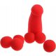  HUIJUAN Little Sponge Brothers 4 gemischt rot