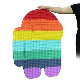  85 cm großes sensorisches Push-Bubble-Pop-It-Spielzeug