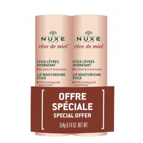   Nuxe Reve de Miel Lippenpflege-Duo mit Honig und Sonnenblume - 2x4g