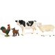  SCHLEICH 42729 Bauernhoftiere Bauernhof-Set 4er-Pack