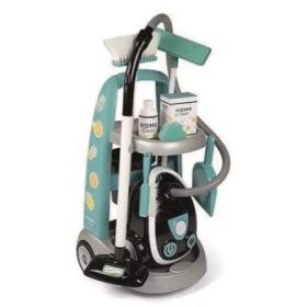  Smoby Reinigungswagen mit Staubsauger + Zubehör 330316