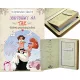  Karte HOCHZEITSBUCH HOCHZEIT als Geld-GRAVUR-Geschenk, Hochzeits-Souvenir
