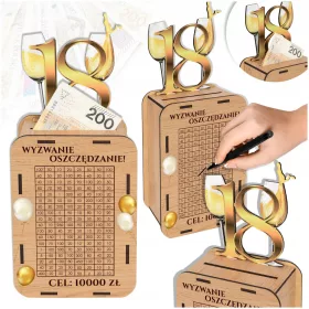    GESCHENK ZUM 18. GEBURTSTAG FÜR DEN FREUND IHRES PATENSOHNES EINE PICK-UP-BANK 10.000 PLN