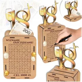    18. GEBURTSTAG GESCHENK FÜR DIE TOCHTER DES SOHNS VON DEN ELTERN GEKREUZTER SCHWEINSCHLEIFE