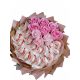  Raffaello-Strauß und Seifenrosen zum Geburtstag, Namenstag, Frauentag, Hochzeit