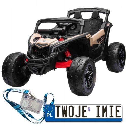  LEISTUNGSSTARKER BATTERIE-BUGGY Can-am FÜR KINDER 4x200W 24V 7Ah 4x4 LED-FERNBEDIENUNG