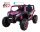  4x4 Batteriebetriebenes Auto AUTO Buggy UTV 2000M Racing Pink