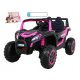  4x4 Batteriebetriebenes Auto AUTO Buggy UTV 2000M Racing Pink