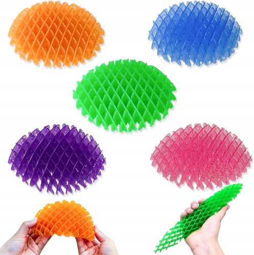  Zappelwurm, Anti-Stress-Spielzeug, morphotischer Wurm, 5er-Set, Geschenk