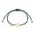  Vergoldetes Schnurarmband mit einem Baum ANIA KRUK
