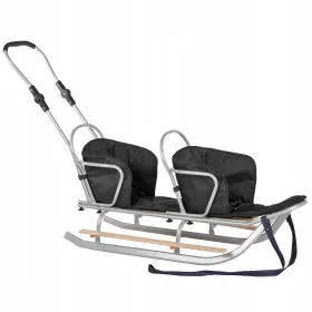    Polnische SLEDGE DUO SILVER BLACK MATTRESS für Kinder Twins STRONG