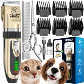    Hundeschermaschine, Hund, Katze, Tier-Set, leise, professionell