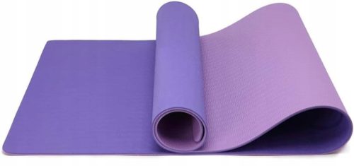  Yoga-Übungsmatte, rutschfeste Gymnastikmatte, Fitness-TPE-Gurt