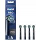  Oral-B EB50 Pro Cross Action Tips Schwarz (4 Stück)