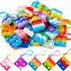  30X POPIT Schlüsselanhänger Anti-Stress-Sensorspielzeug, Partygeschenk für Kinder