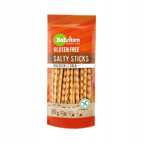 15er-Pack Balviten Knusprige Salzstangen glutenfrei 80 g