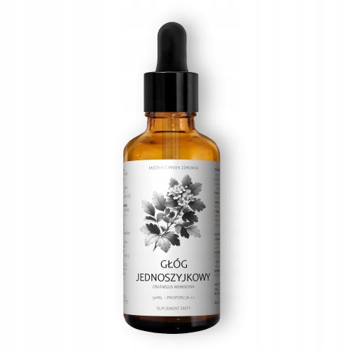 Crataegus Monogyna 1:1 Flüssigextrakt - Herzgesundheit & Kreislauf, 50ml