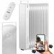  EBERG 2500 W weißer Ölradiator