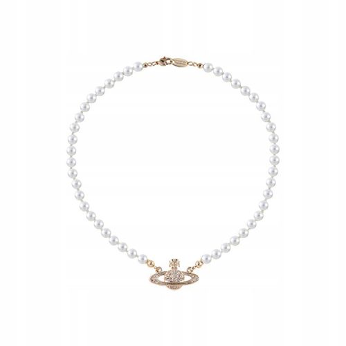  GOLD Vivienne Westwood SATURN Perlenkette