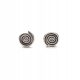  KLEINE OHRRINGE AUS SILBER 925 ORIENTALISCHES MANDALA MANDALA Ohrstecker