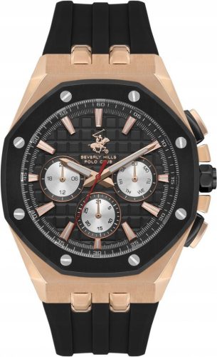  BEVERLY HILLS BP3624X.851 Herrenuhr, schwarze Mode