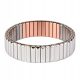  Breites, flexibles Magnetarmband für Damen mit Kupfer und Stahl
