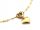  Halskette aus 375er Gold mit hängendem aufblasbarem Herzen, R45, Valentinstagsgeschenk, 9 Karat