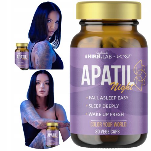 Apatil Night von Hiro.Lab & Kamila Wybrańczyk: Unterstützung für Tiefen und Erholsamen Schlaf