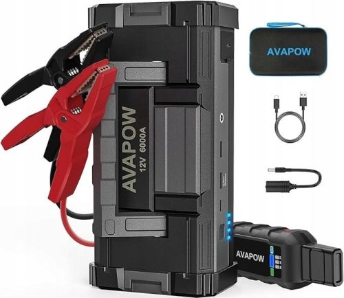 BOOSTER JUMP STARTER AVAPOW A68 PROFESSIONAL SEHR LEISTUNGSSTARK 6000A