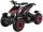  Quad ATV Electric Cobra 800 Watt (Schwarz/Rosa)