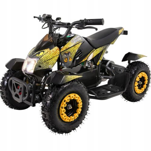  Quad ATV Electric Cobra 800 Watt (Schwarz/Gelb)