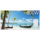  Infrarotheizung HF-HP105 800 Watt Wasserfall