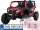  Buggy UTV 2000M Rennwagen, batteriebetrieben, Rot + MP3-Sounds, Lichter +