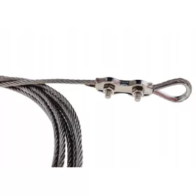    Seil 300cm + Kette 3x70cm für Grillrost Dreibein Edelstahl Set