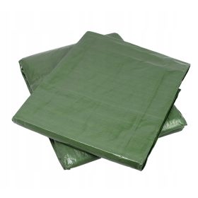   Robuste Grüne Abdeckplane 5x5 m - Wasserdicht, UV-beständig, Reißfest