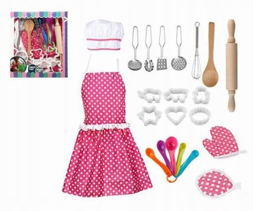  LITTLE CHEF KÜCHENSCHÜRZENFORMEN + ZUBEHÖR