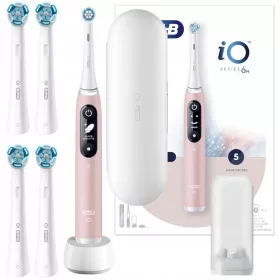  Oral-B iO Series 6 Pink Sand Magnetzahnbürste + Aufsätze
