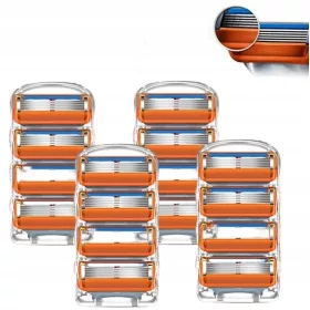  16 STÜCK GILETTE FUSION 5 ERSATZKLINGENEINSÄTZE