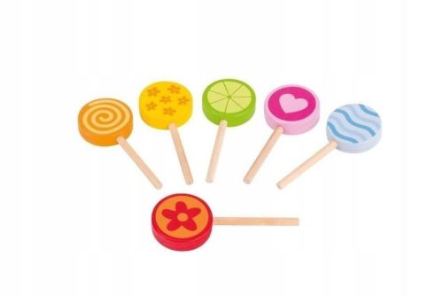  Kinderküche Goki Holzspielzeug Lutscher 51554