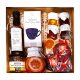  GROßER KORB GESCHENKSET GESCHENK SCHOKOLADE TEE HONIG ZITRONENSIRUP