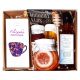  GESCHENKKORB GESCHENK GESCHENK DATE TEE HONIG SIRUP ZITRONE HIMBEERE