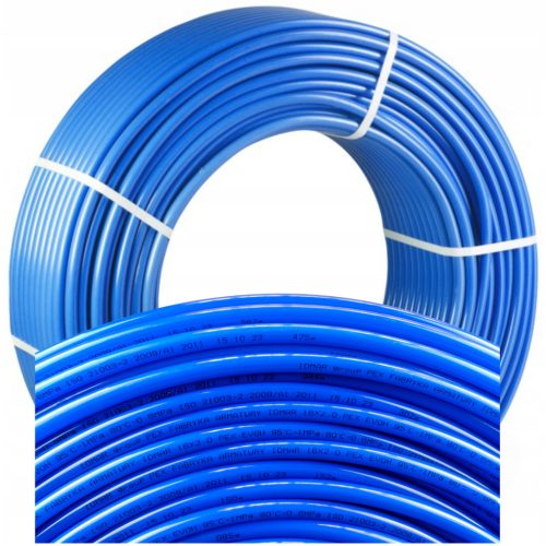  PE RT PERT EVOH ROHR 16x2,0mm ULTRABLAUES BODENROHR 600 METER