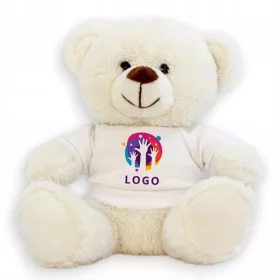  Ein Teddybär im T-Shirt mit Ihrem LOGO