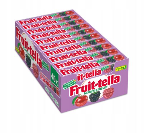 Fruittella Berry Mix - Köstliche Beerenbonbons im 40er-Pack